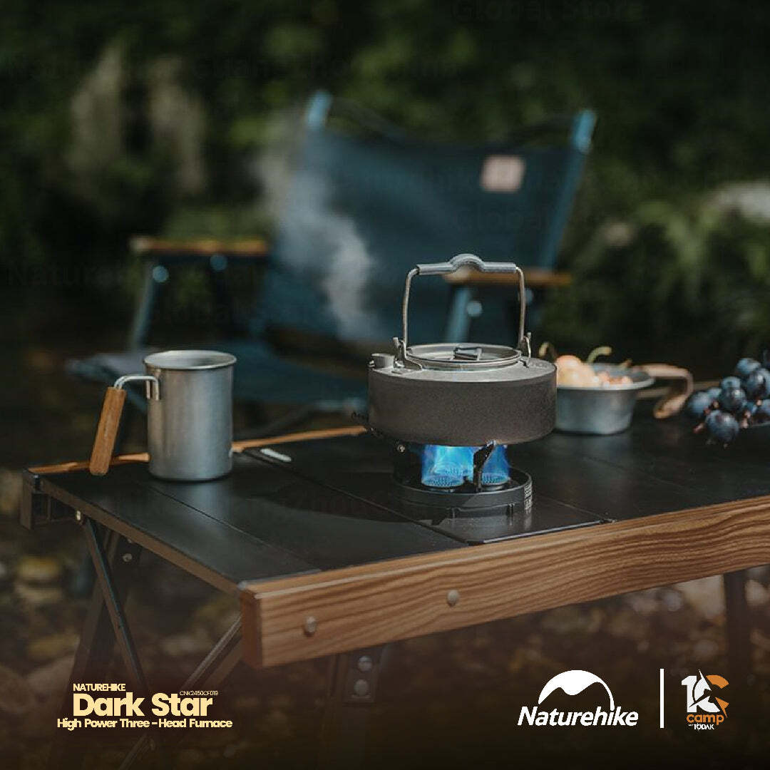 Dapur Gas 3 Pembakar Naturehike Dark Star 3300W