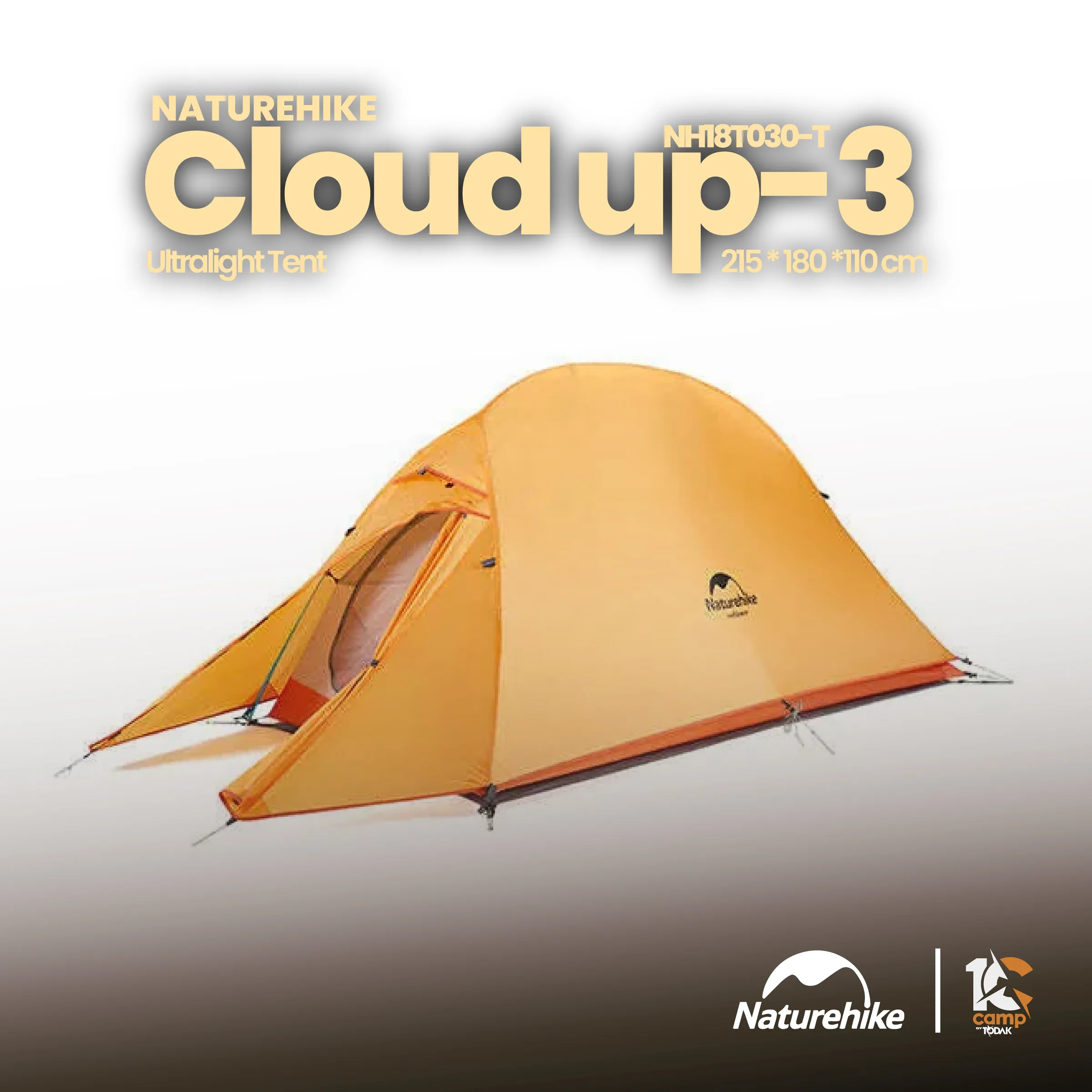 Khemah Ultralight Naturehike Cloud Up-3