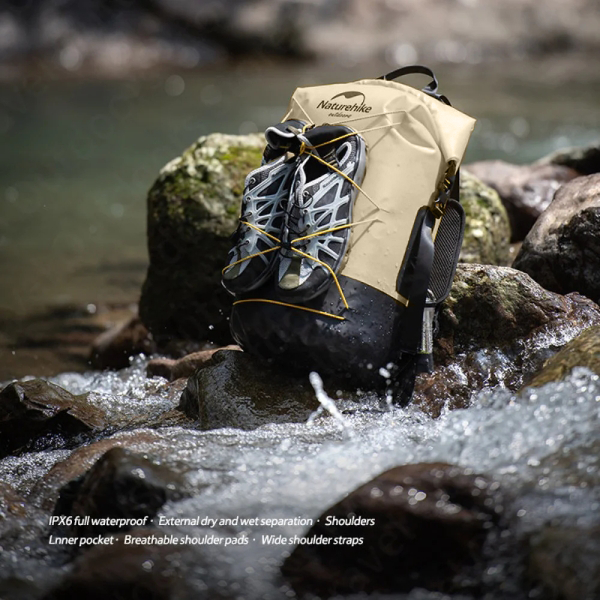 Beg Kalis Air Wet-Dry Naturehike Shimmer TPU 20L