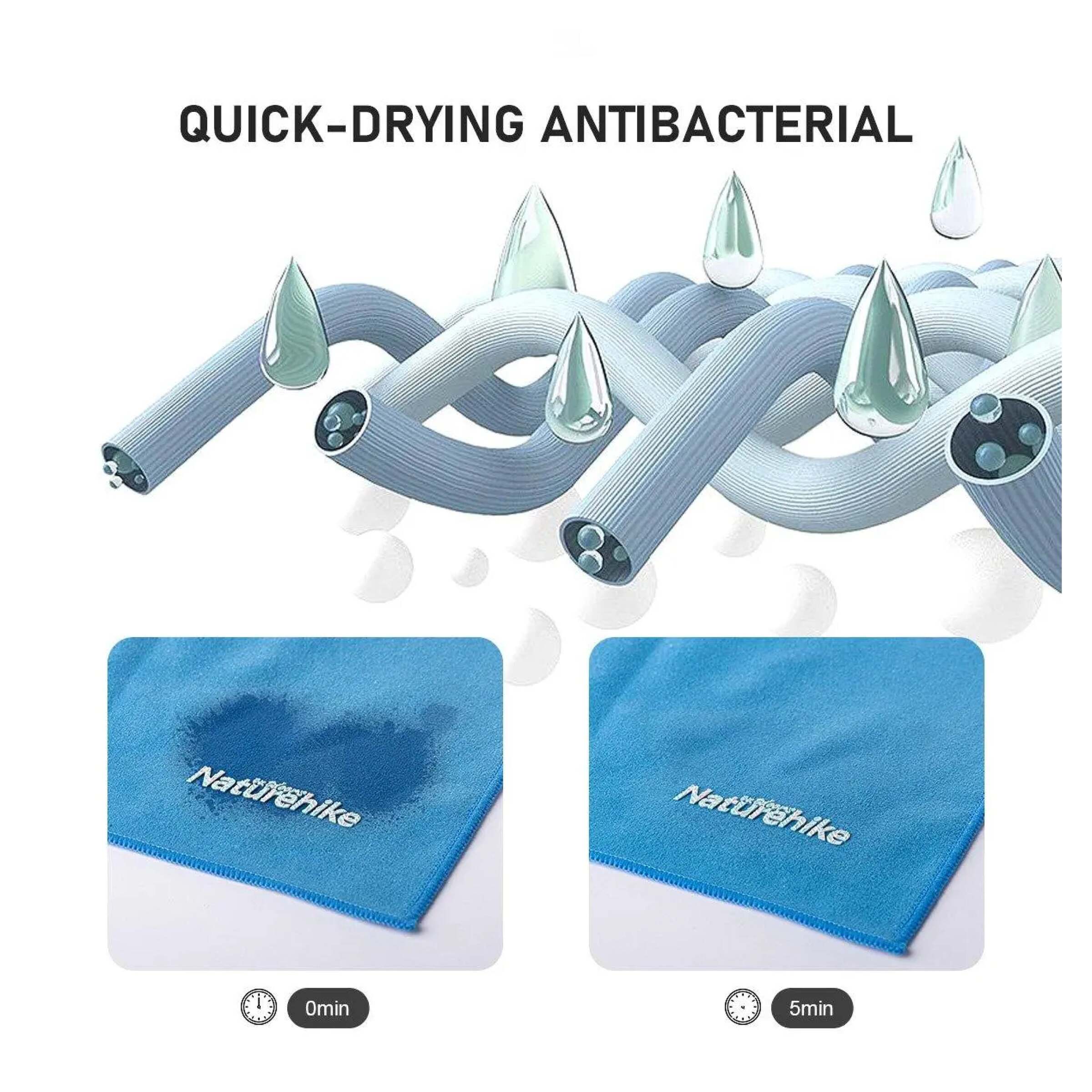 Tuala Pantai Quick-Dry Antibakteria Naturehike 160×80cm