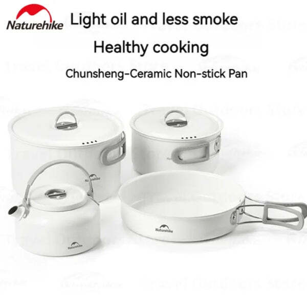 Set Periuk Ceramic Non-Stick Naturehike