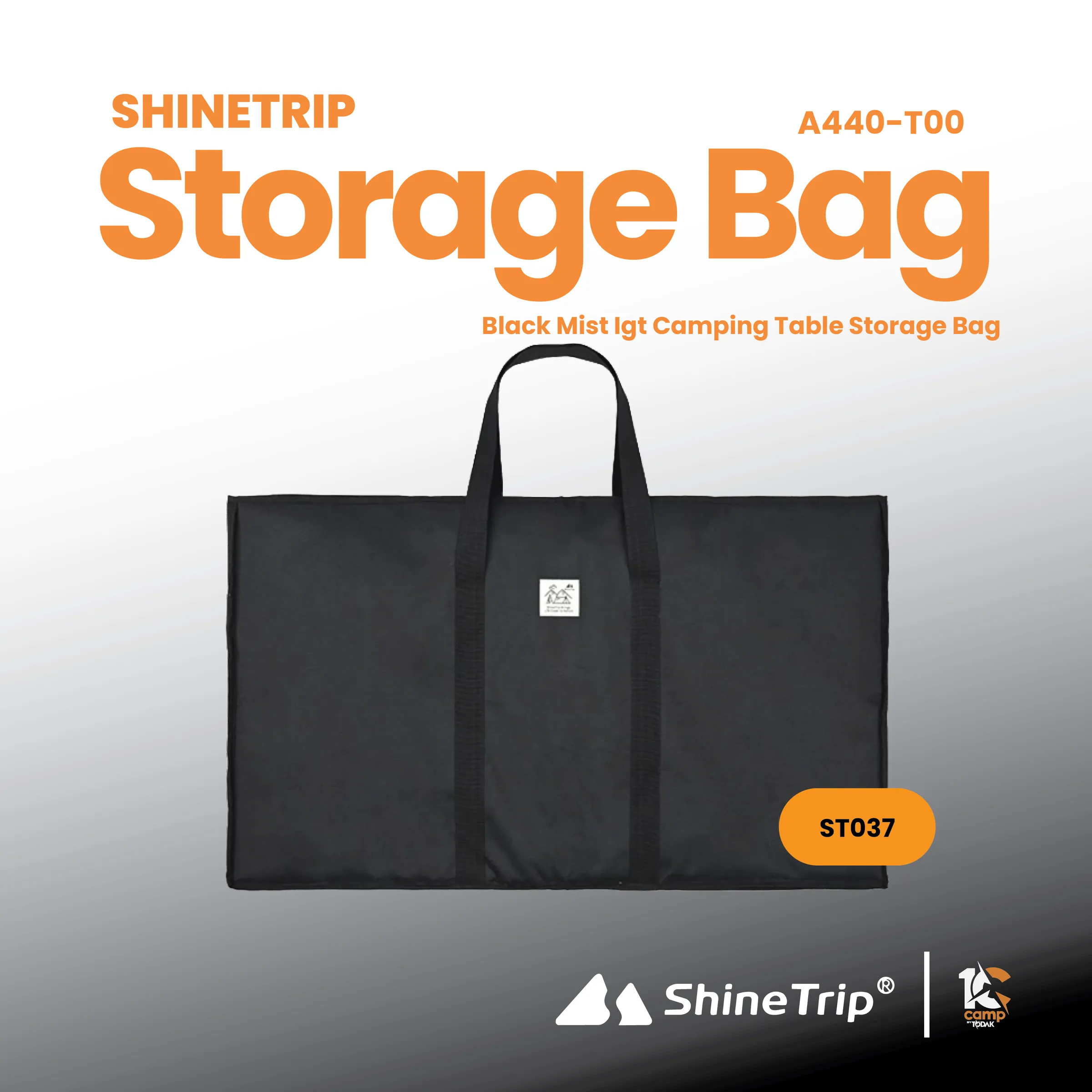 Beg Simpanan Meja IGT Shinetrip Black Mist