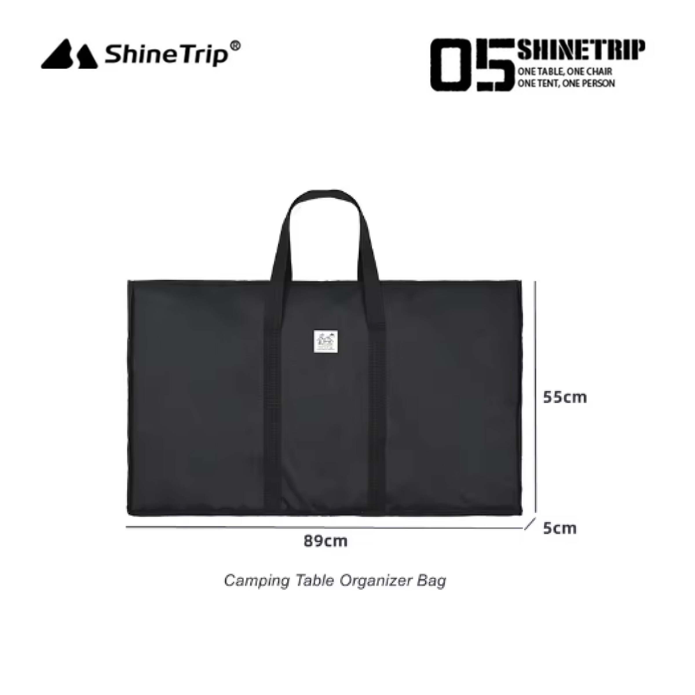 Beg Simpanan Meja IGT Shinetrip Black Mist