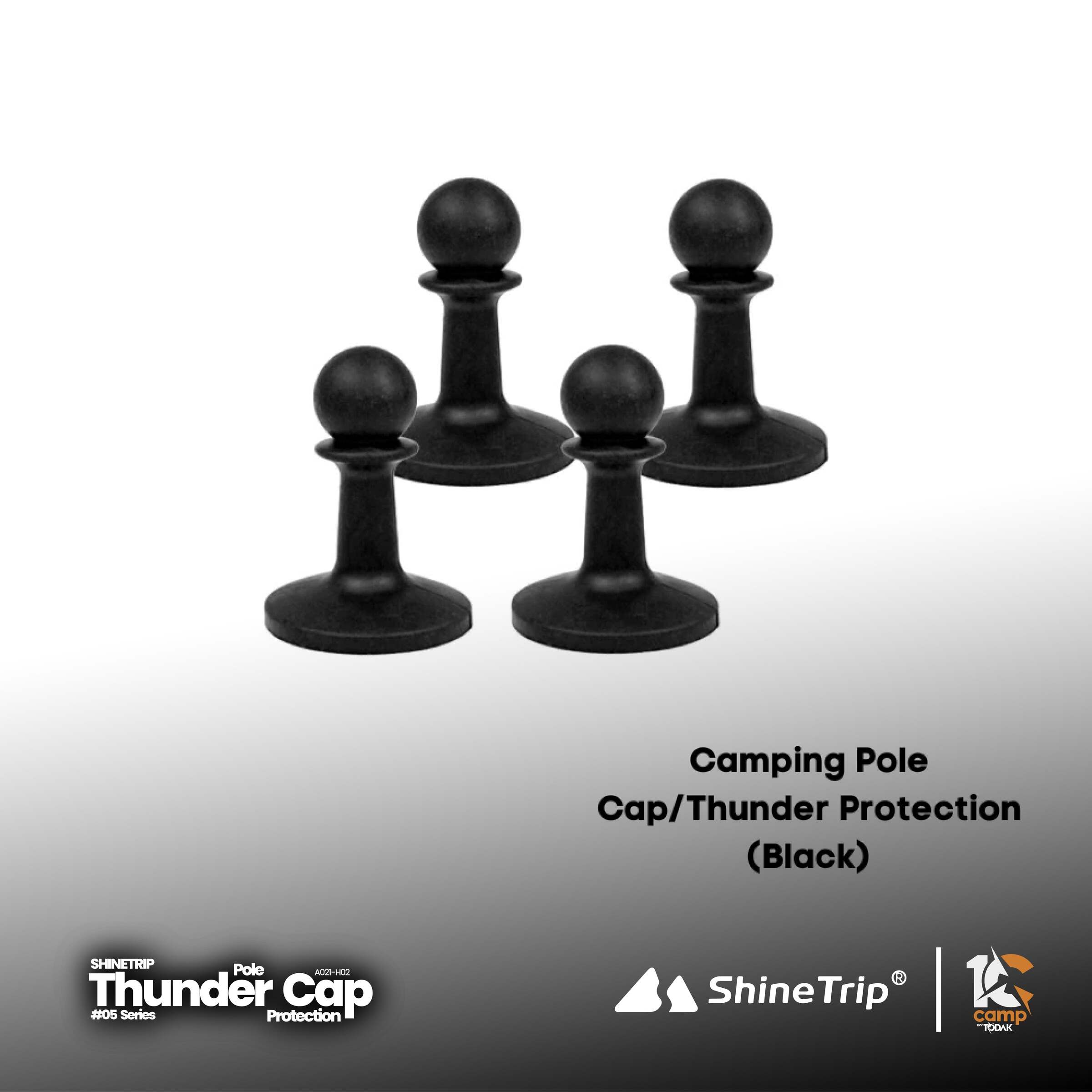 Penutup Tiang Thunder Cap Shinetrip