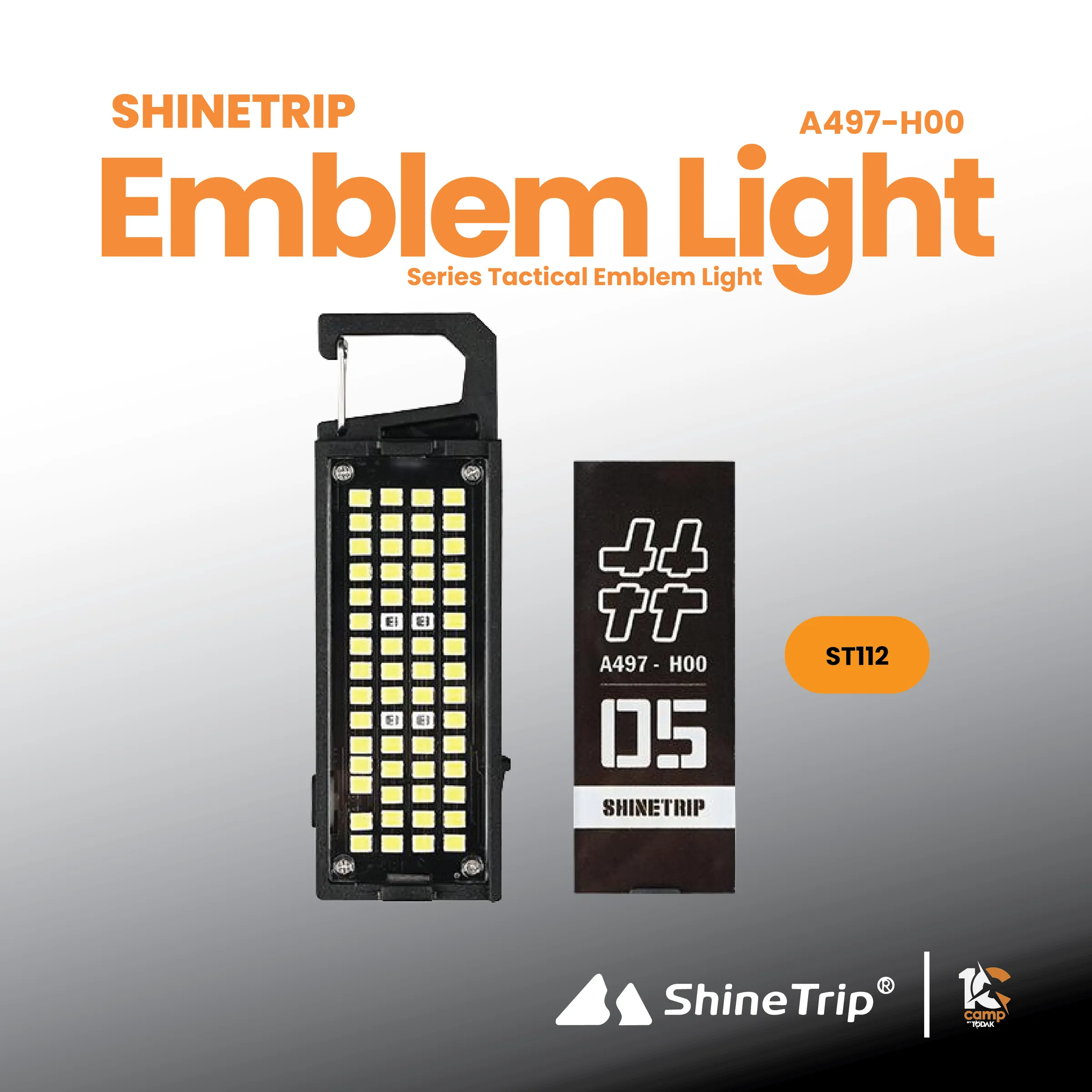 Lampu Emblem Taktikal Shinetrip #05