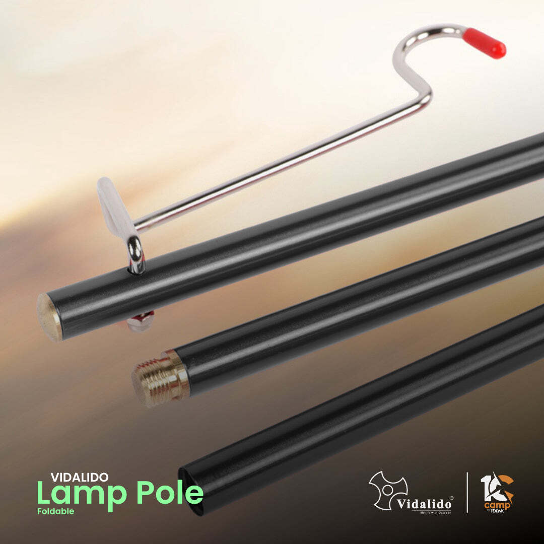 Bracket Tiang Lampu Lipat Vidalido