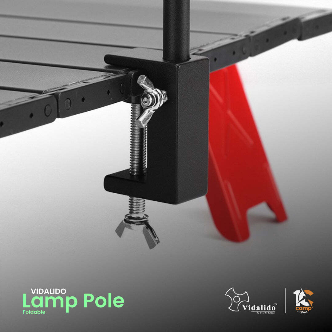 Bracket Tiang Lampu Lipat Vidalido