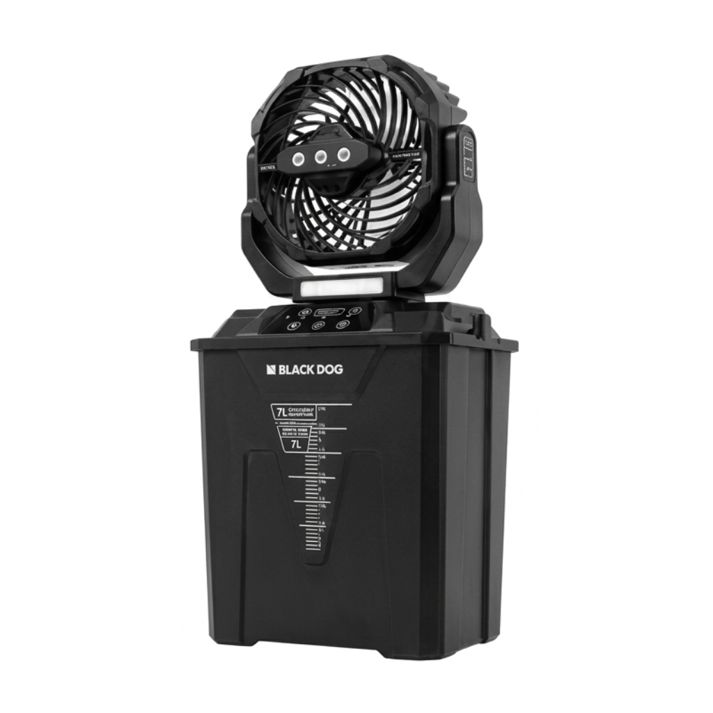 BLACKDOG CBD2659518010 Strike Pro - Outdoor Camping Fan