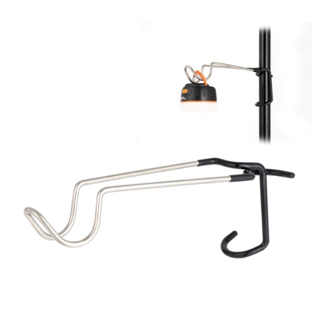 Outdoor Camping Lantern Hanging Hook Clip Pole