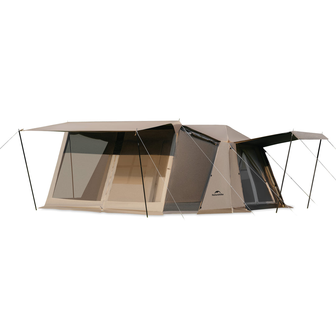 CNH22ZP004 Village 13 Automatic Tent _ Dark Brown/Tiblack/Flagship Model