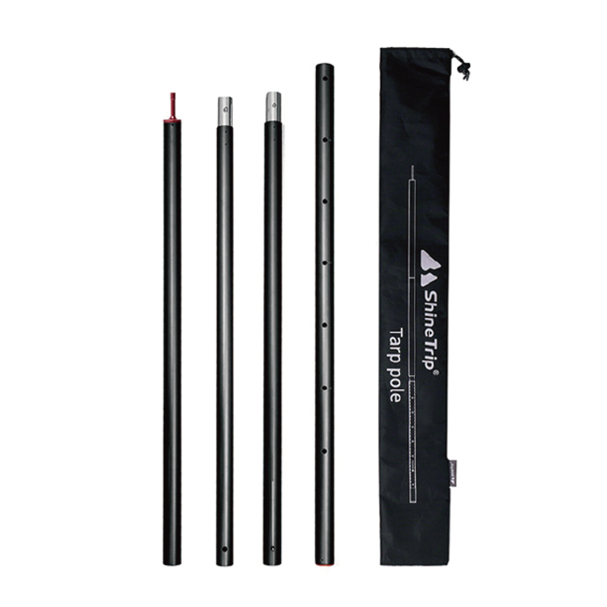 31MM telescopic canopy rod set 2.86m