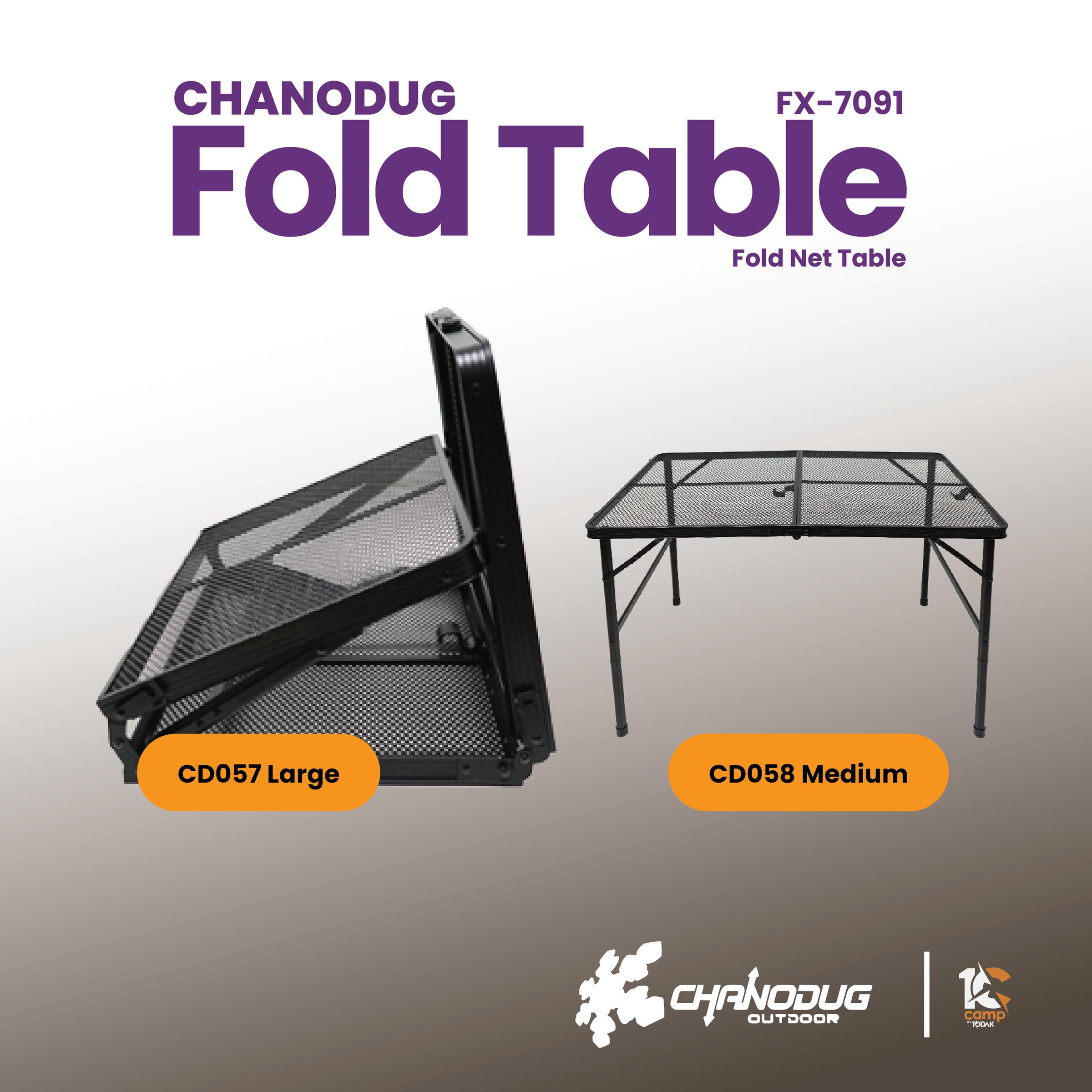 Meja Mesh Lipat Chanodug Small 8040