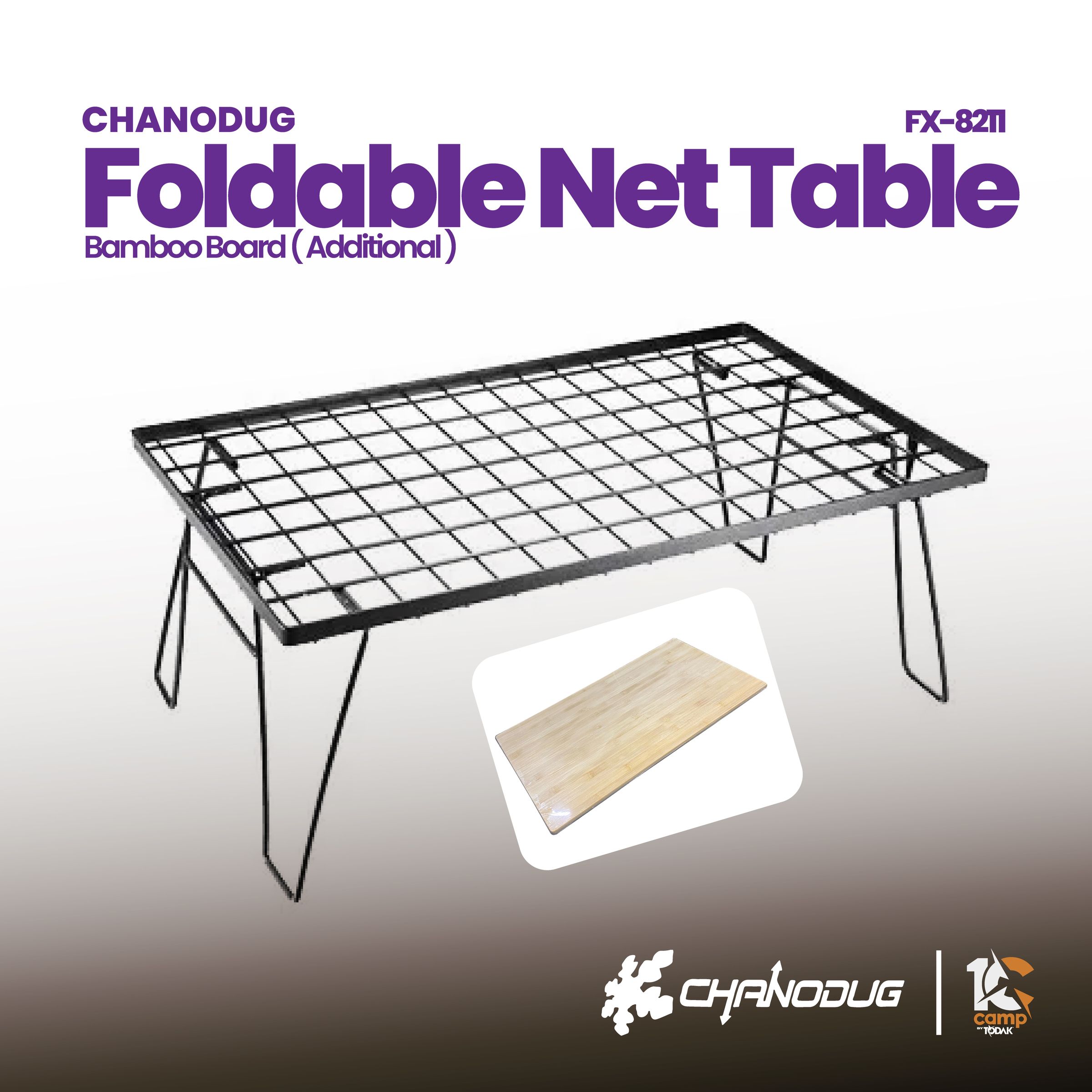 Meja Steel Net Chanodug FX-8211
