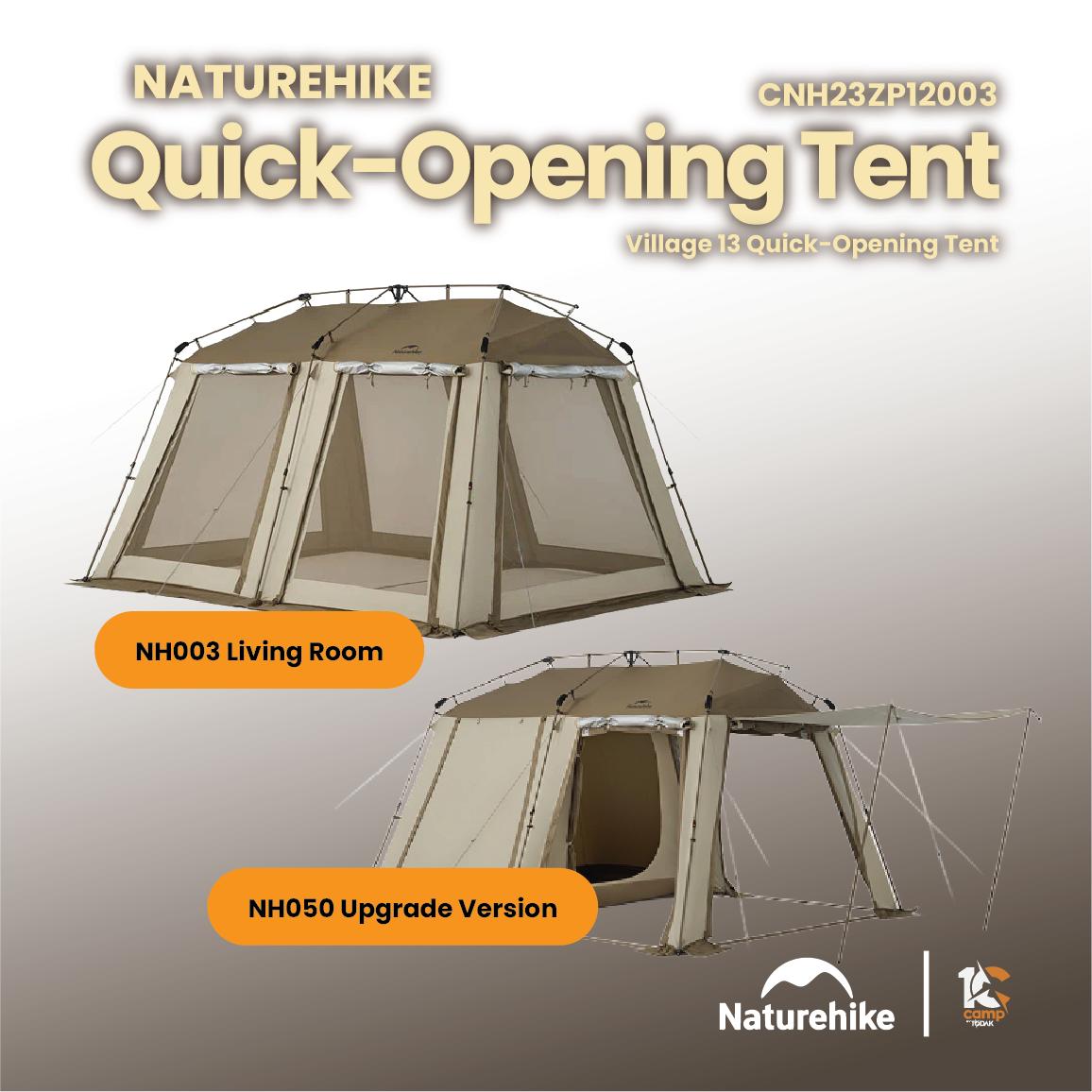 Khemah Naturehike Village 13 Quick-Open