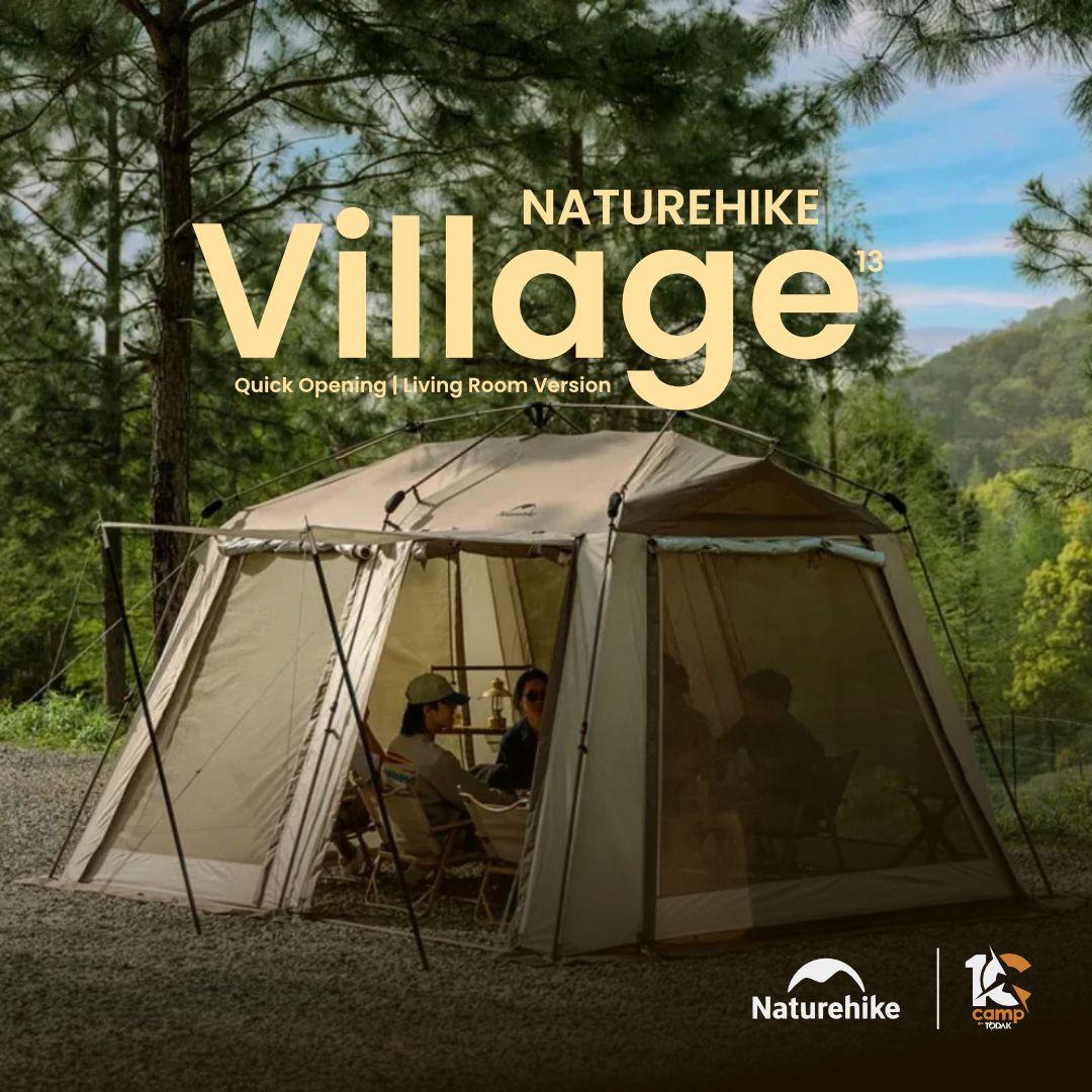 Khemah Naturehike Village 13 Quick-Open