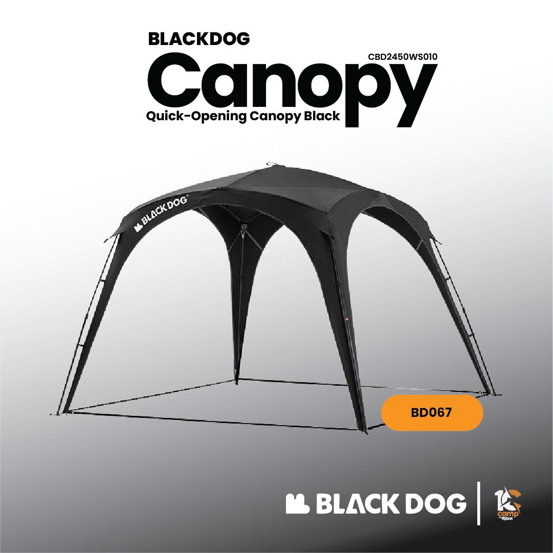 Kanopi Quick-Open Blackdog