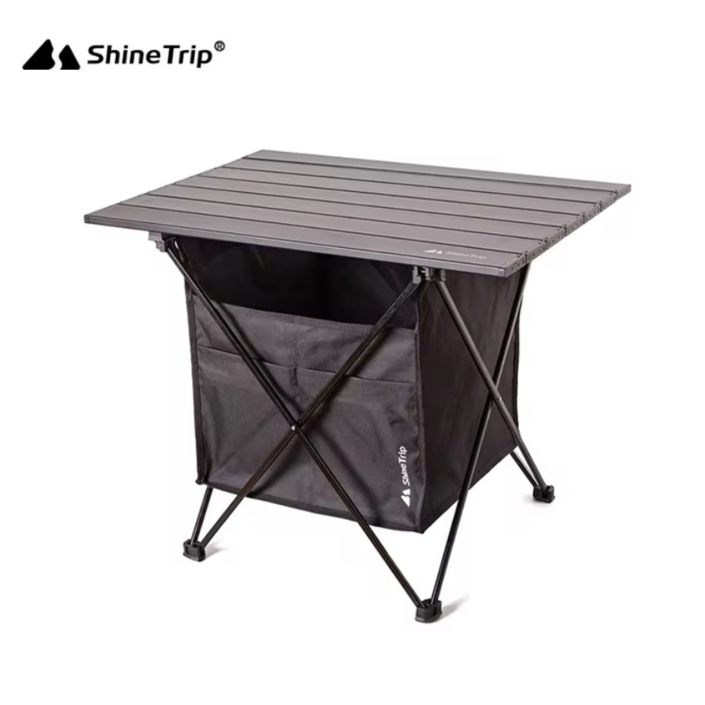 Set Meja Quick Serba Hitam Shinetrip