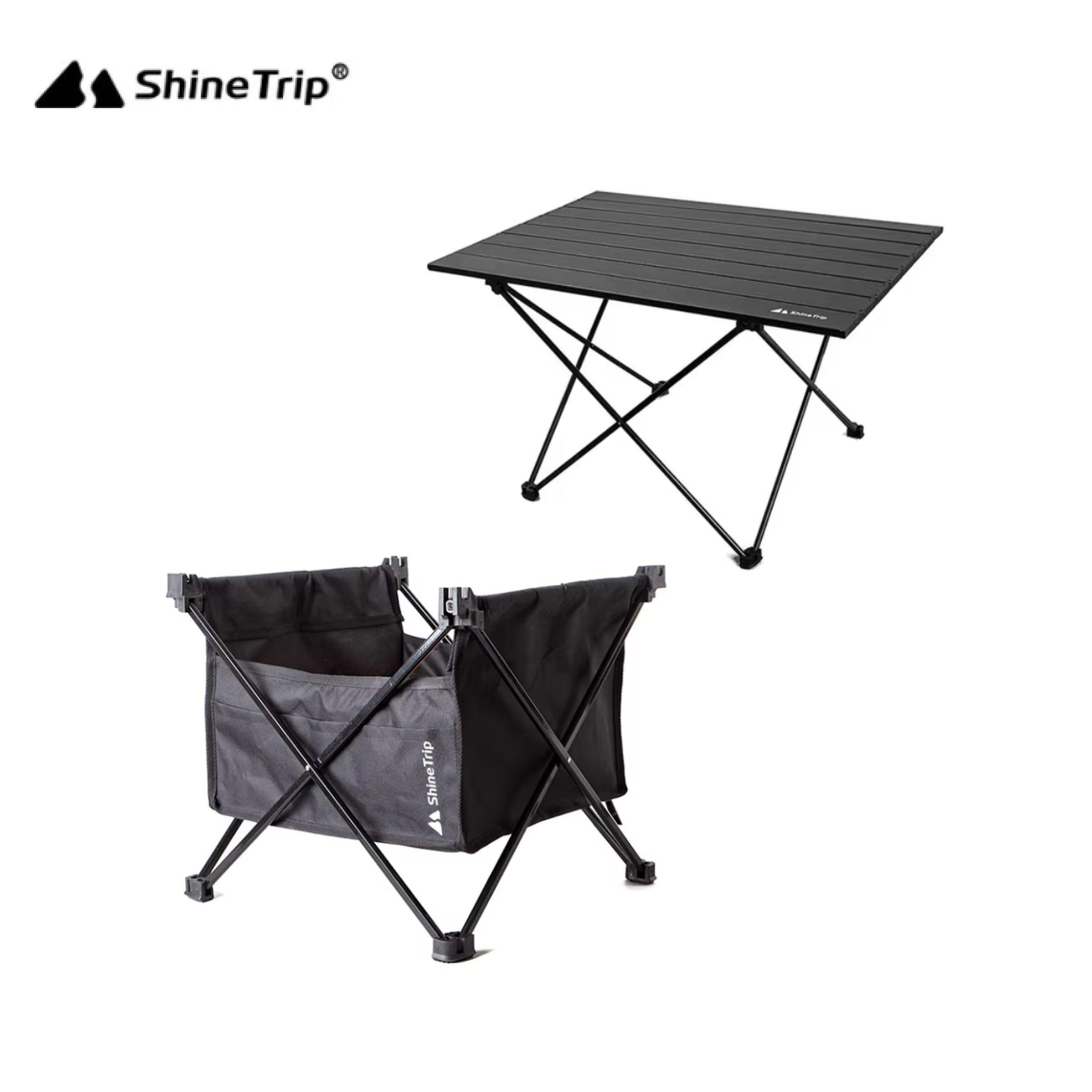 Set Meja Quick Serba Hitam Shinetrip