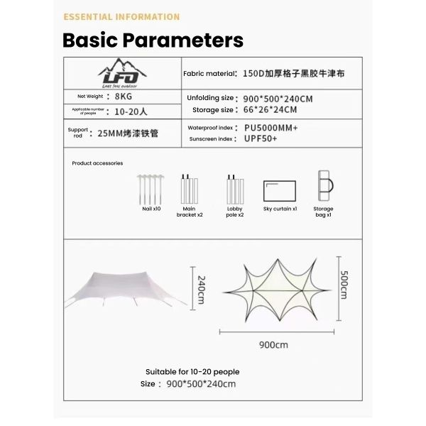 Flysheet Twin Peaks LFO Basic
