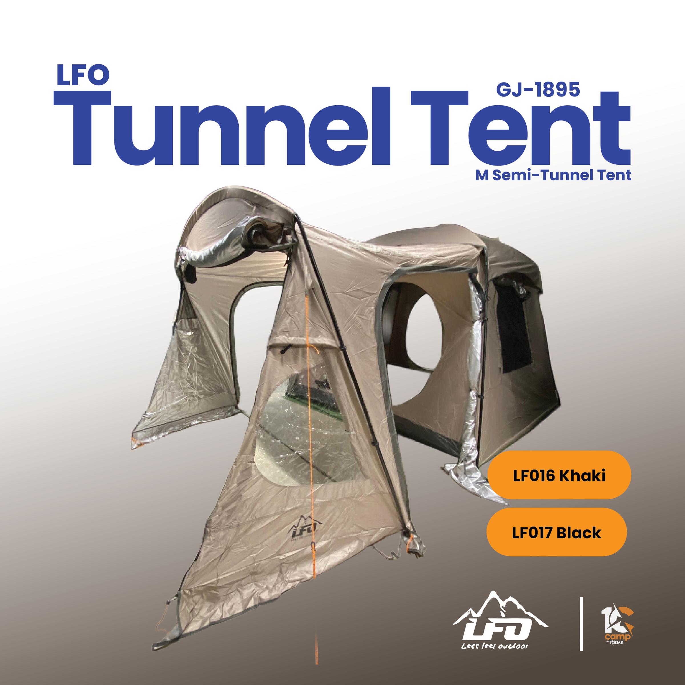 Khemah Semi-Tunnel LFO GJ-1895 M