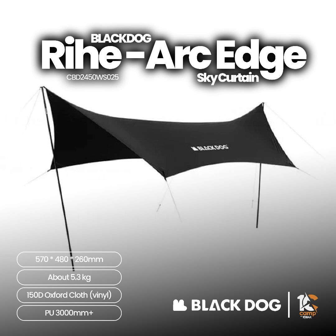 Kanopi Besar Blackdog RIHE Arc Edge