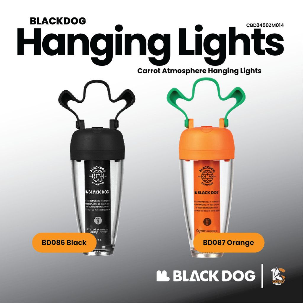 Lampu Gantung Camping Blackdog Carrot