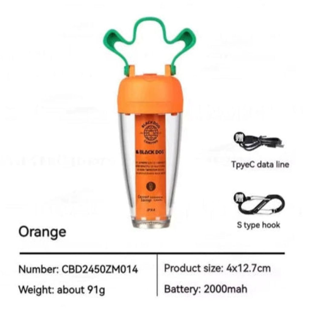 Lampu Gantung Camping Blackdog Carrot