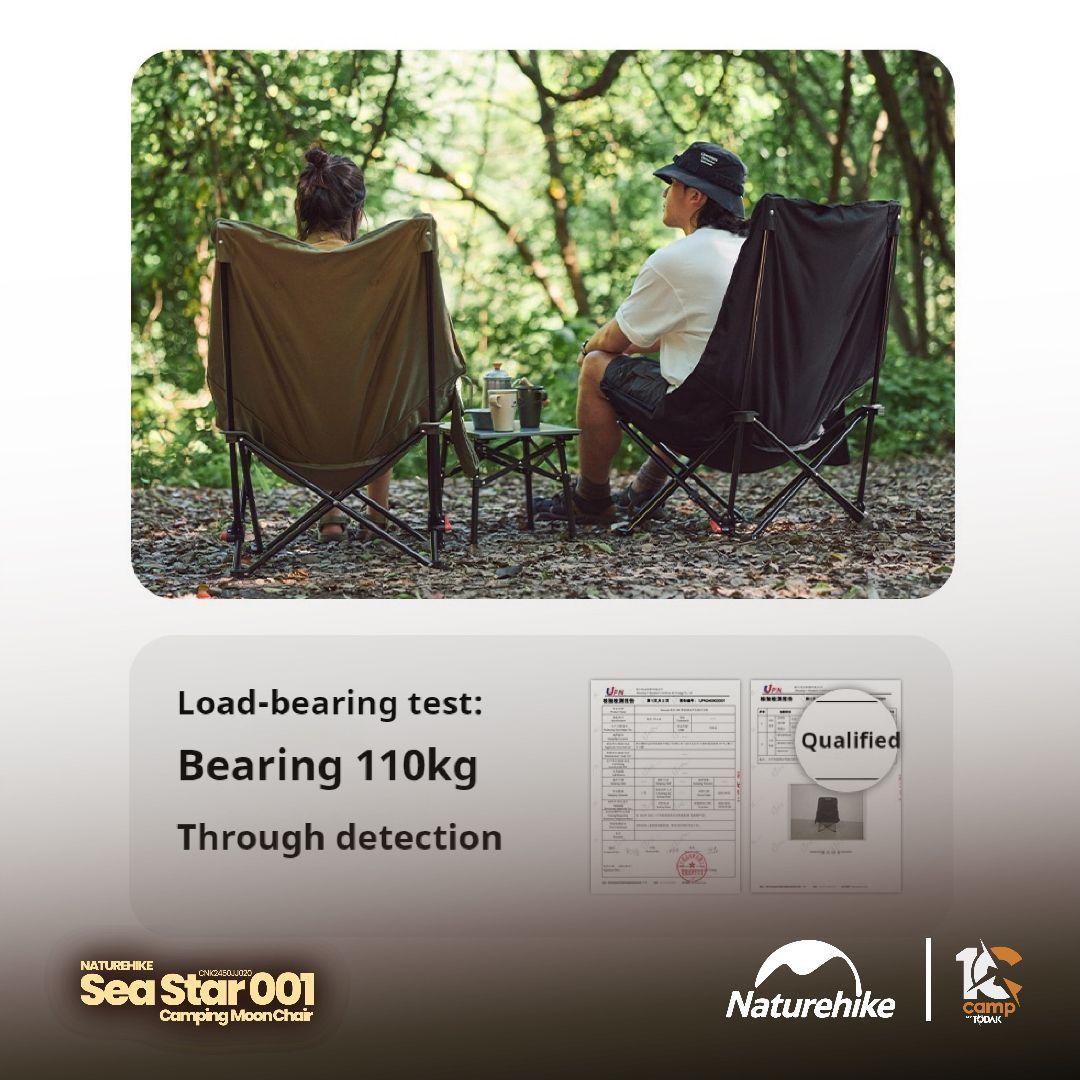 Kerusi Moon Chair High Back Naturehike Sea Star 001
