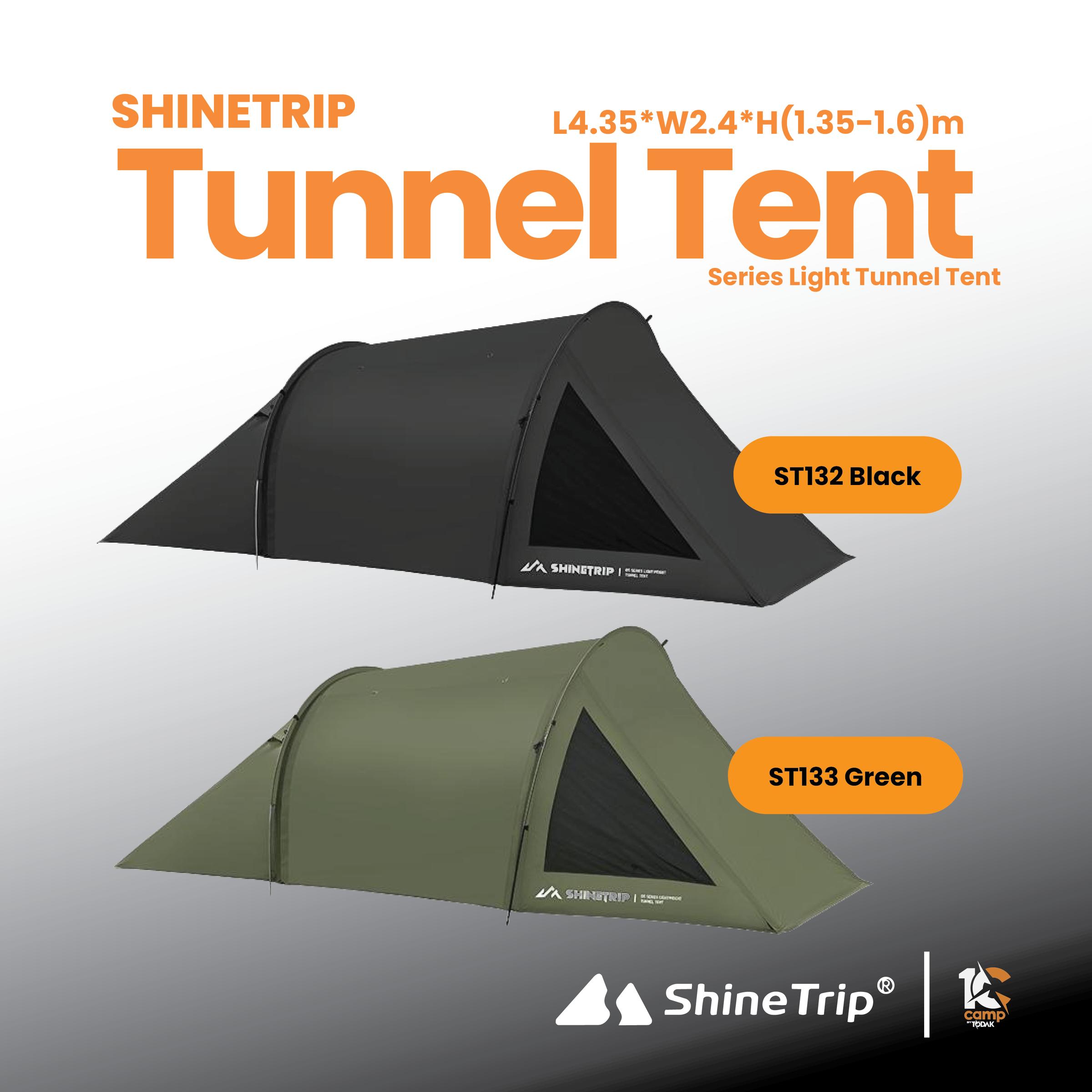 Khemah Tunnel Ringan Shinetrip