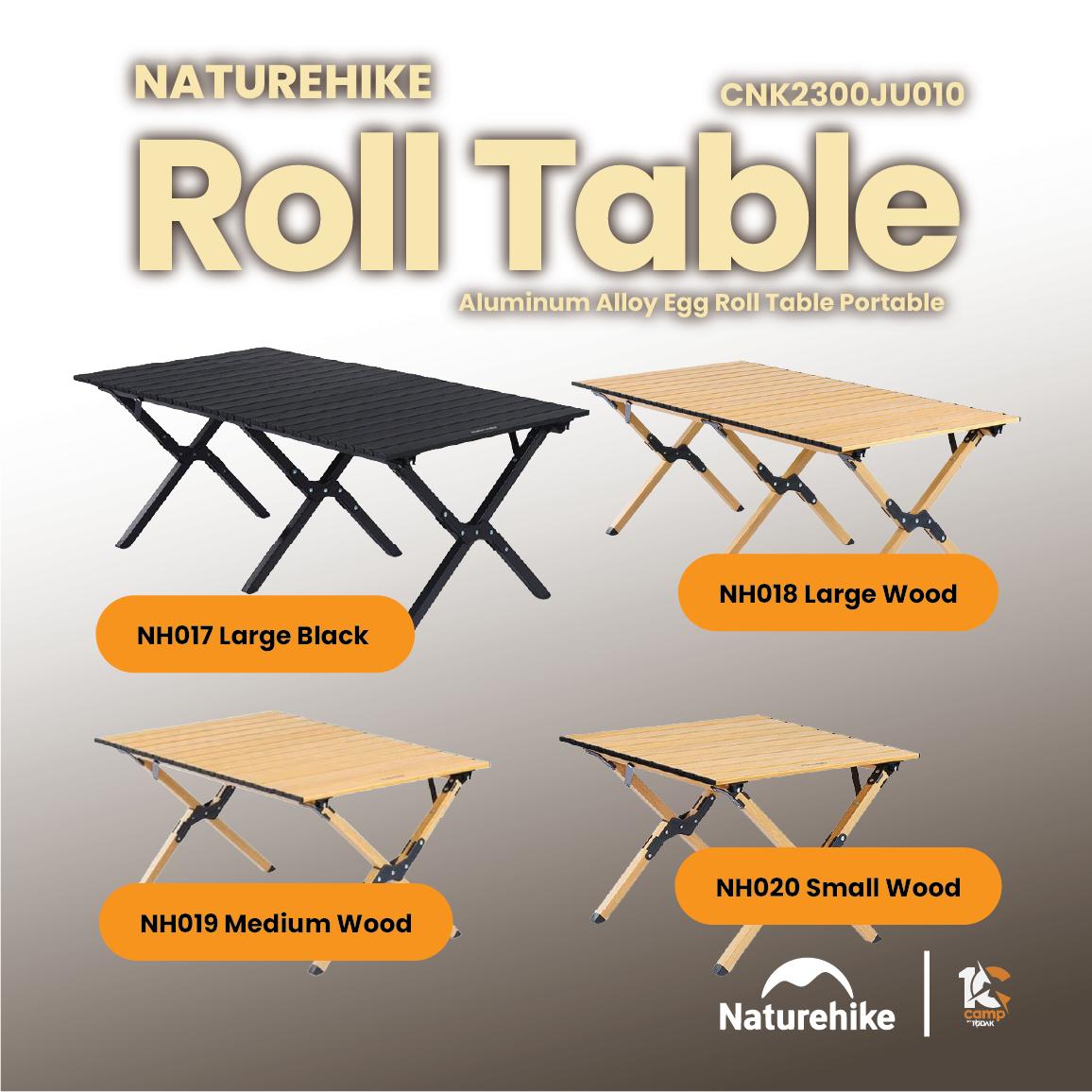 Meja Egg Roll Aluminium Naturehike Fangyun Besar