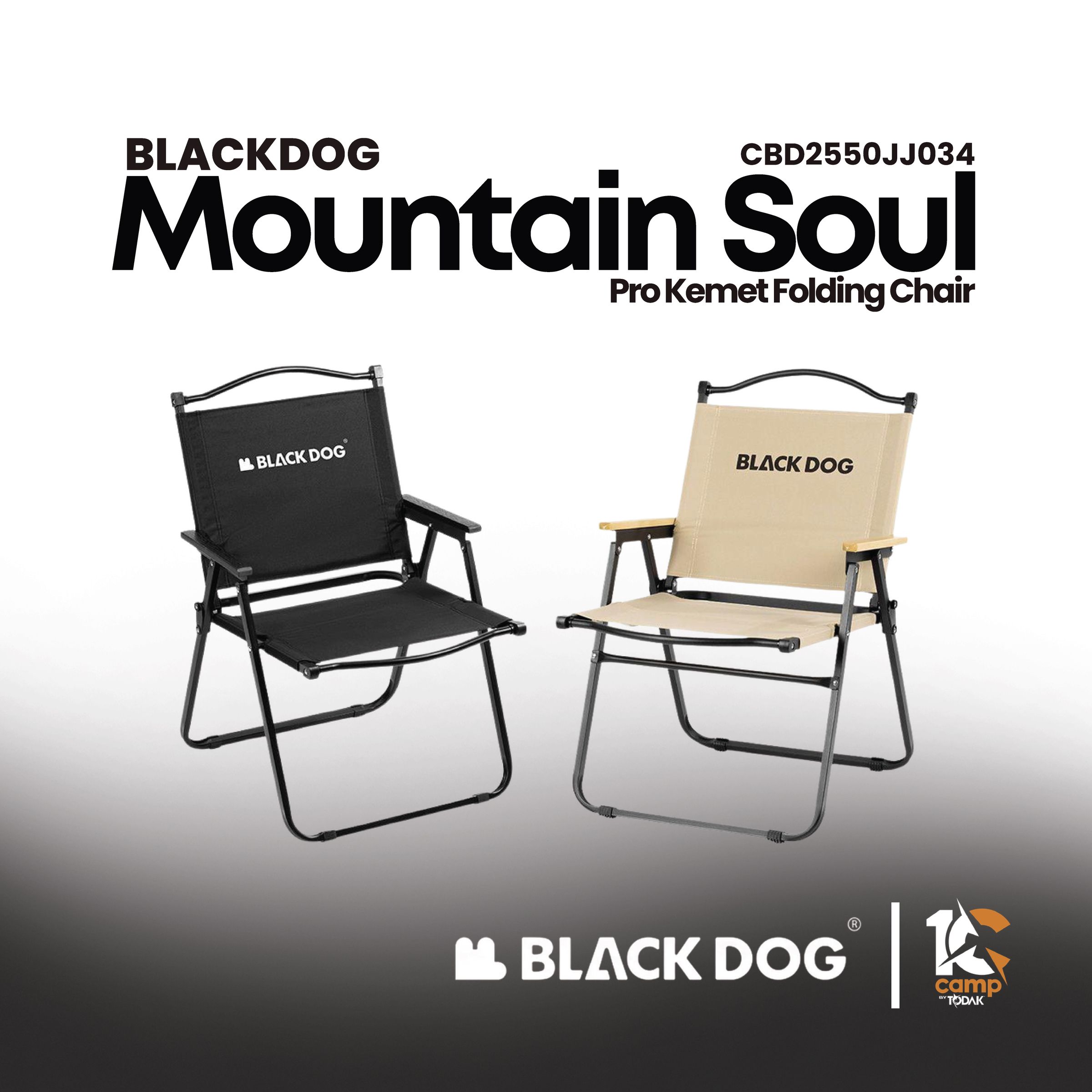 Kerusi Lipat Kermit Blackdog Mountain Soul Pro