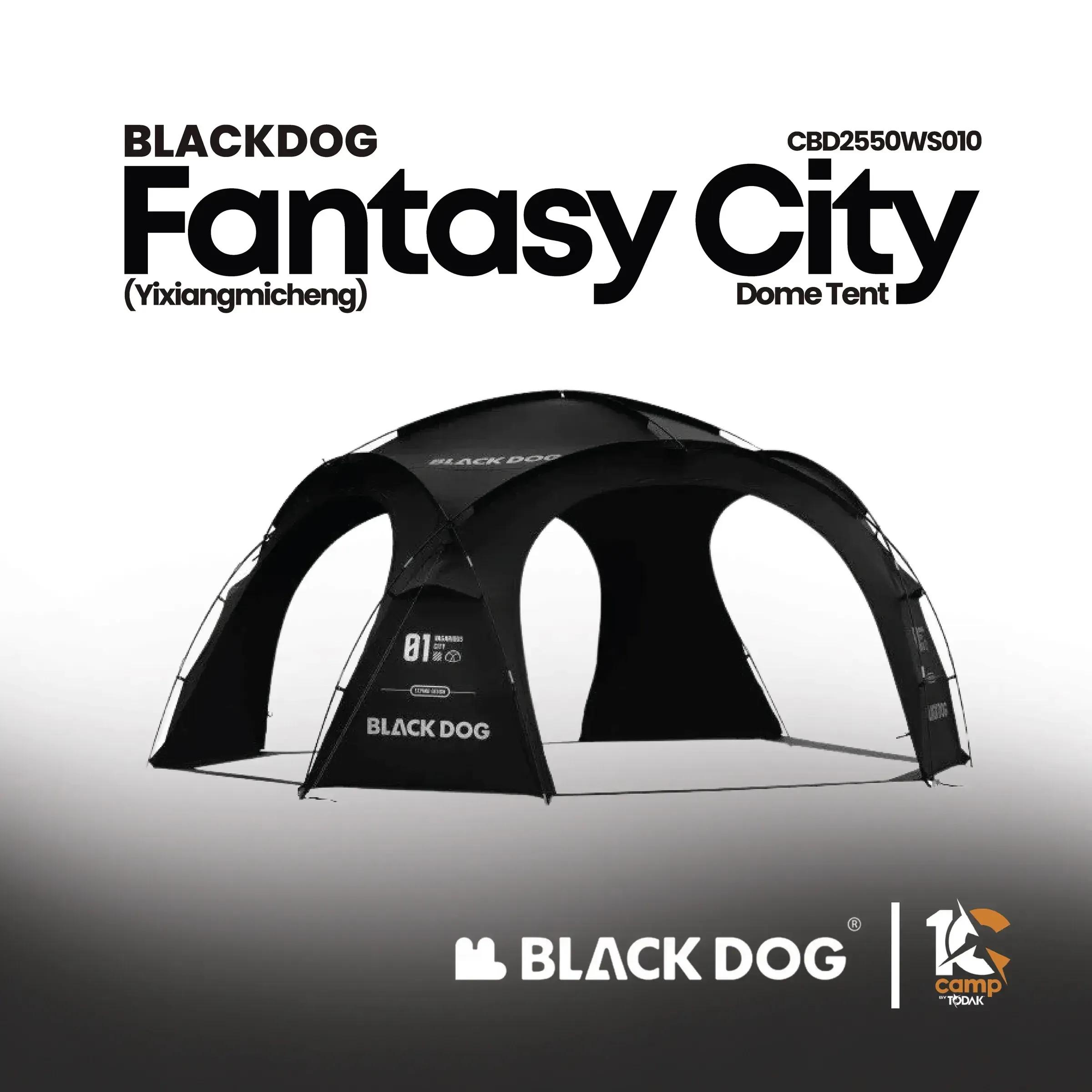 Khemah Dome Modular Blackdog Wonderland Fantasy City