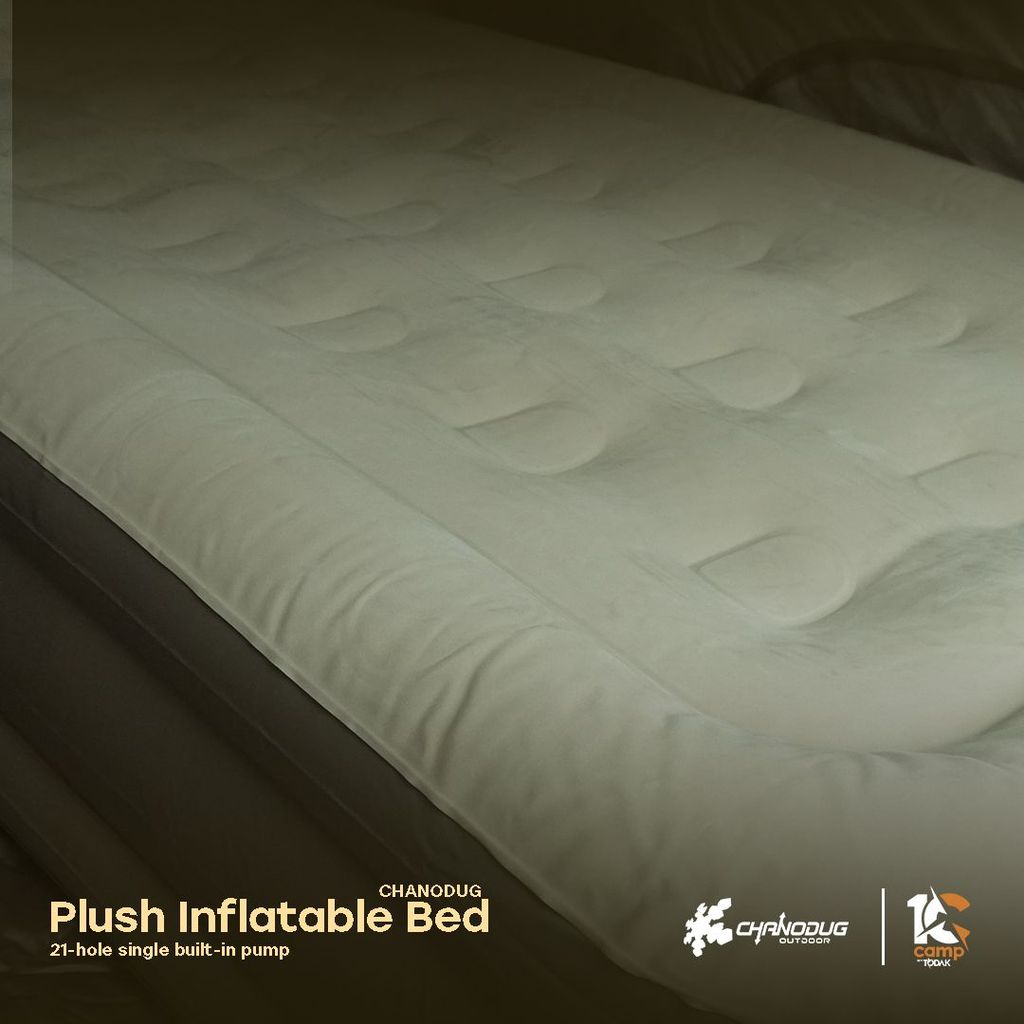 Tilam Angin Single Chanodug Plush Pam Terbina Dalam 21-Hole