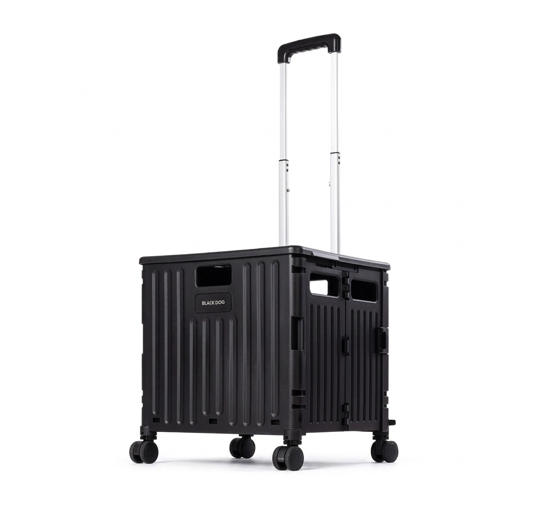BLACKDOG CBD2550XB020 Star Track X2 - Pull Rod Folding Storage Cart