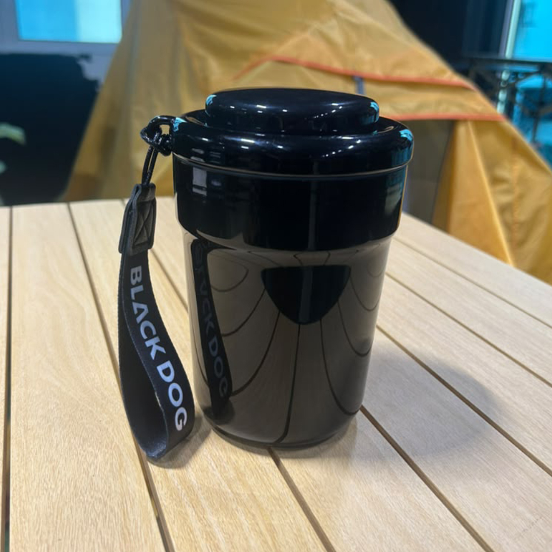BLACKDOG CBD2650CF013 Morning Dew Fresh-Keeping Cup - Black