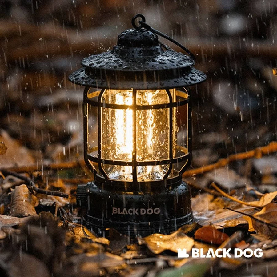 BLACKDOG CBD2550ZM043 Candle Breath - Retro Camping Lamp