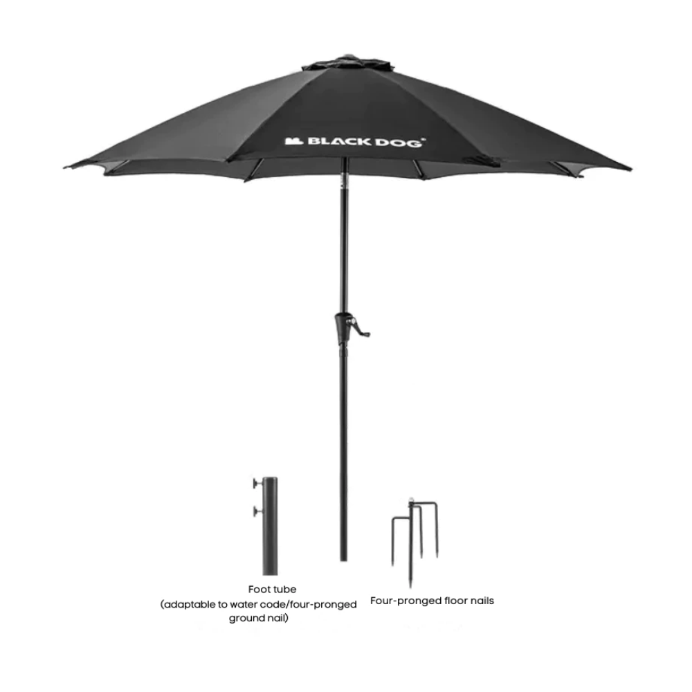 BLACKDOG CBD2650101010 Dusk 2.0 - Outdoor Sunshade Umbrella