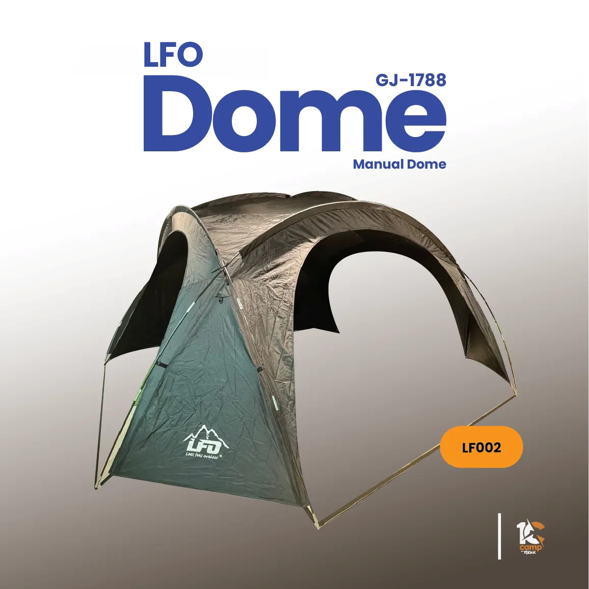 Khemah Dome Manual LFO GJ-1788 L