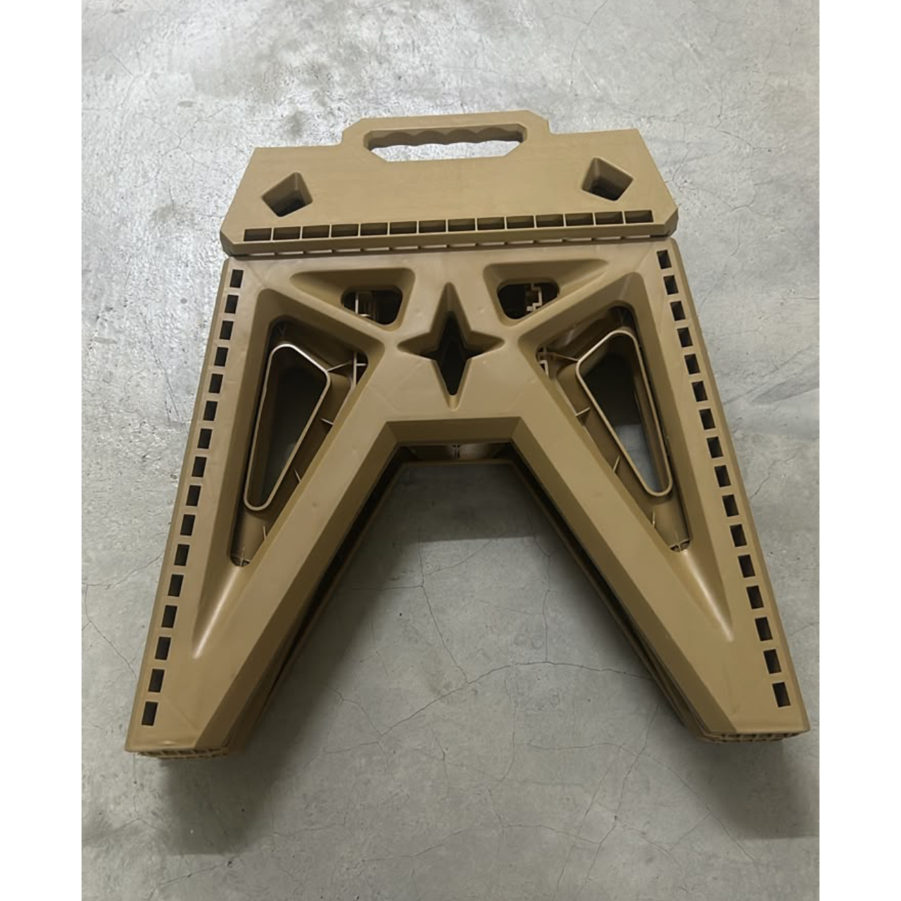 large plastic folding stool