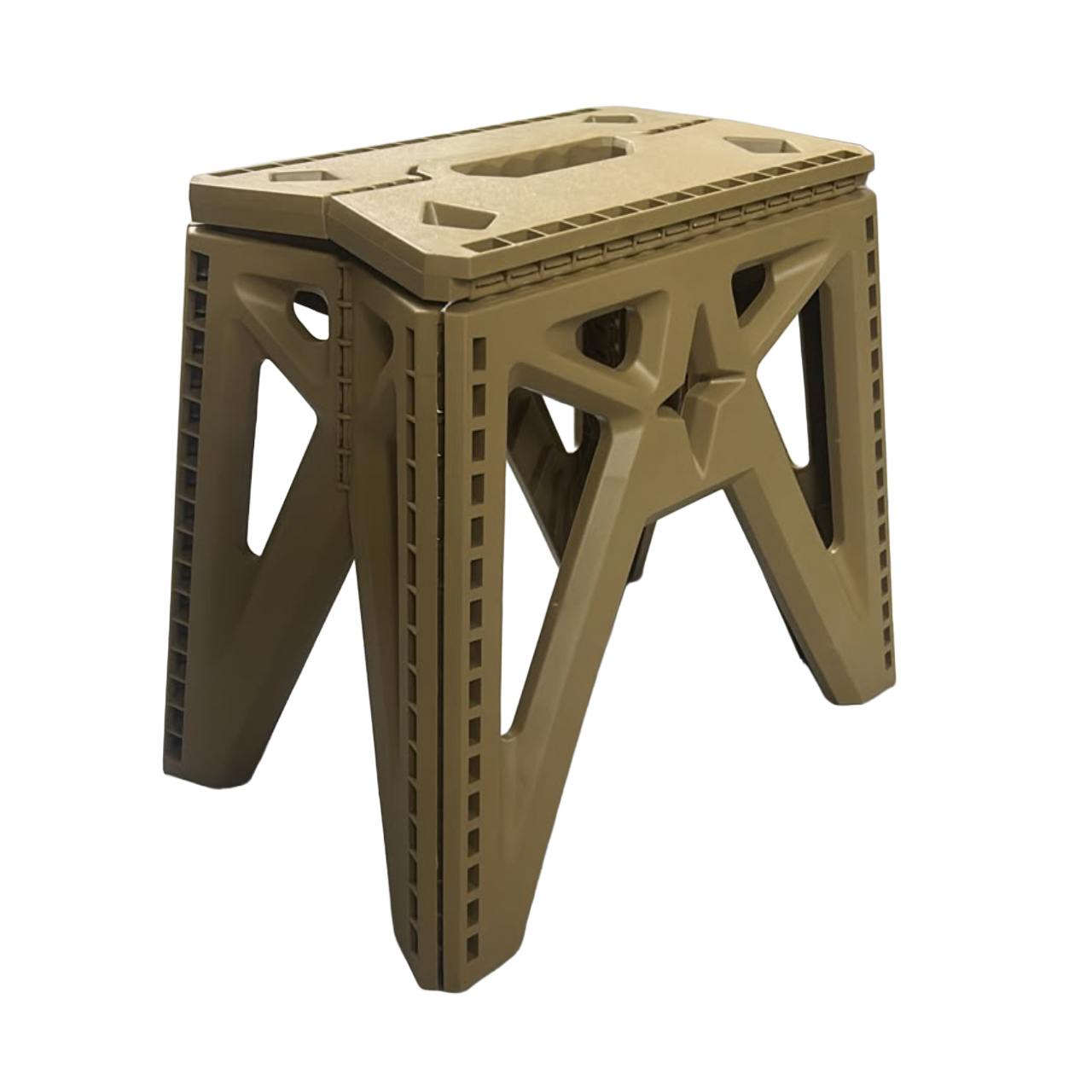 large plastic folding stool