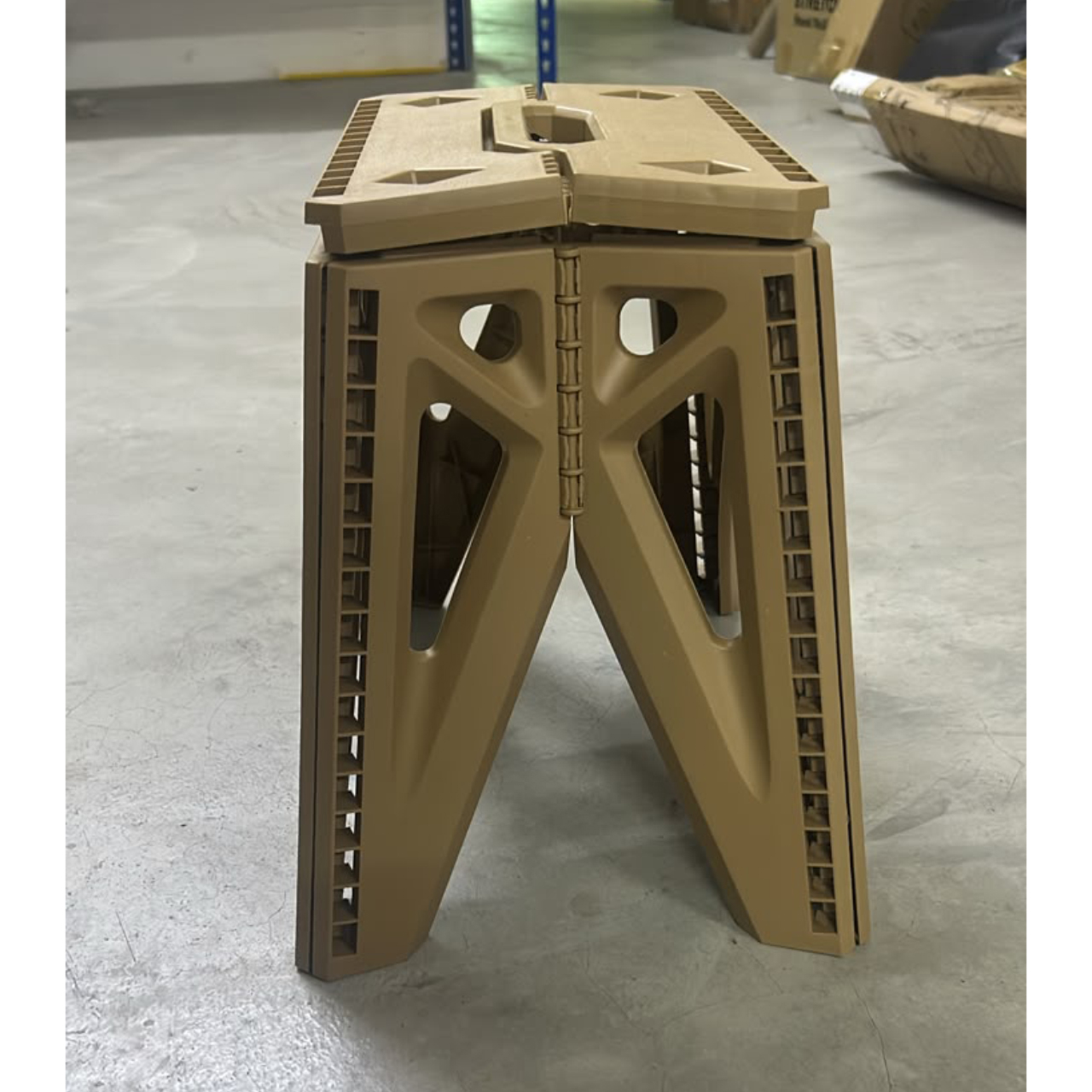 large plastic folding stool