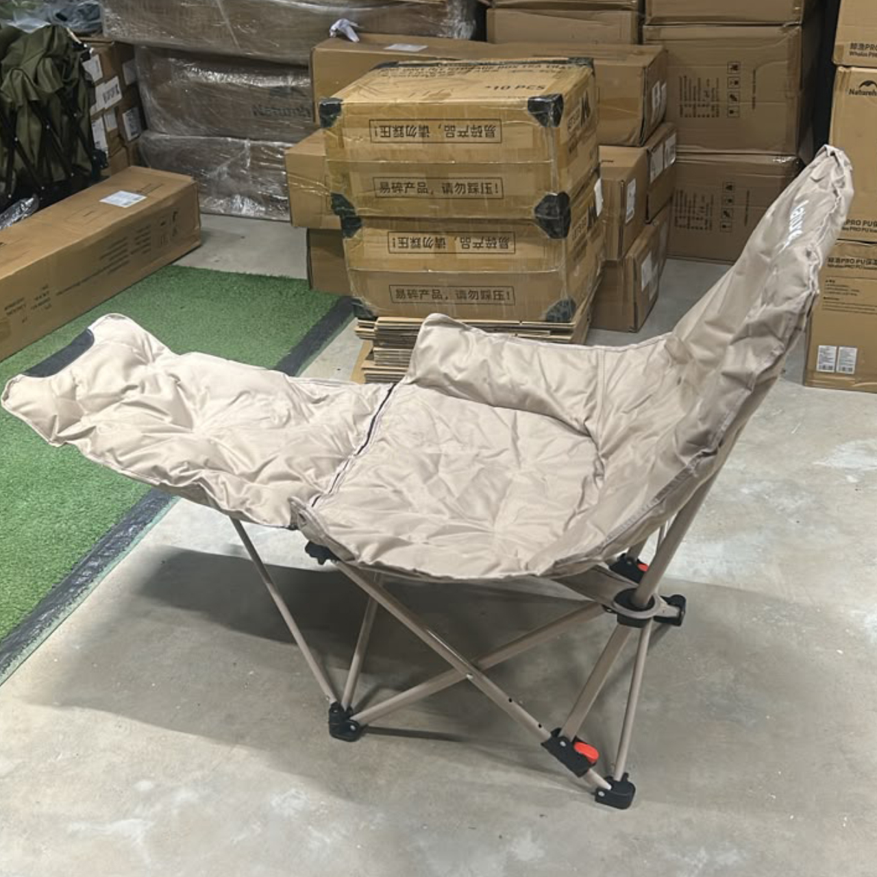 CNK2450JJ020 Sea star 001 push-up high back cotton-filled moon chair