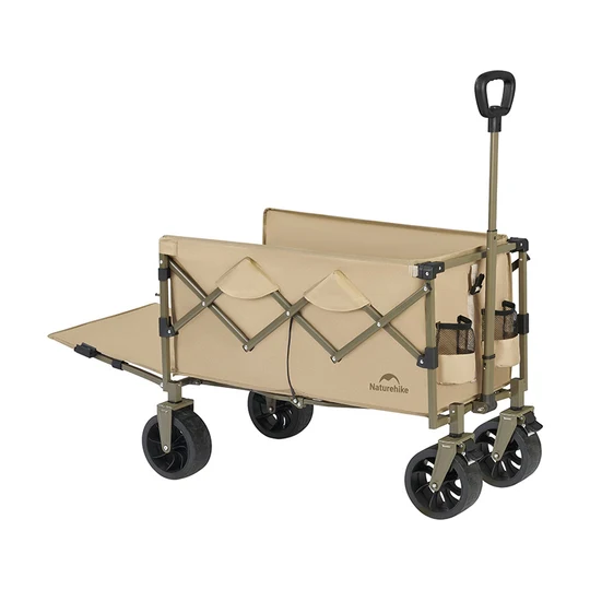 CNK2350JJ012 (Light) Folding camping cart _ Linen brown/100+50L