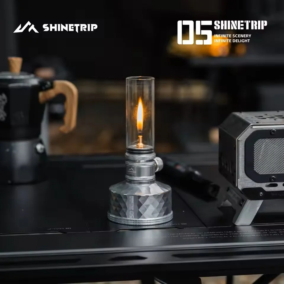 ST-05 Series Outdoor Camping Gas Lamp S _ Black
