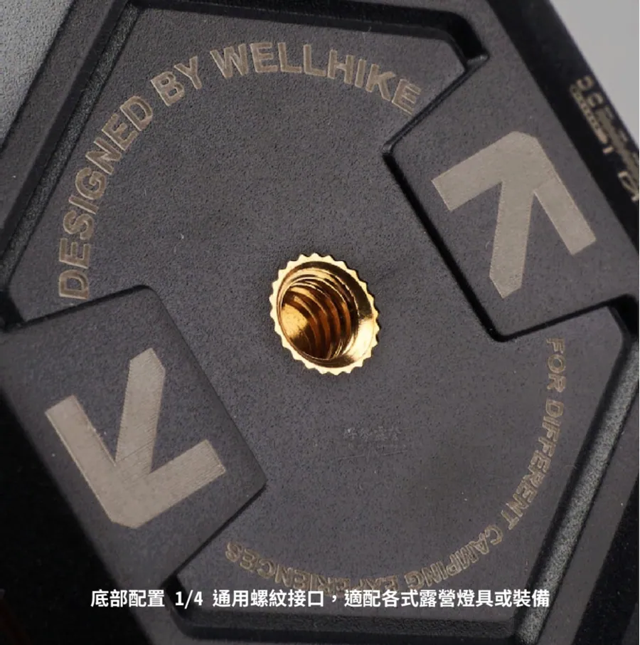Hexagonal Magnetic Hook - Black