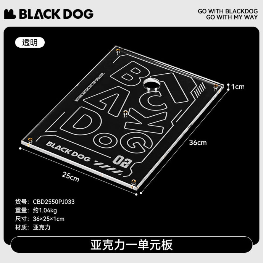 Papan Akrilik Single Unit IGT Blackdog CBD2550PJ033