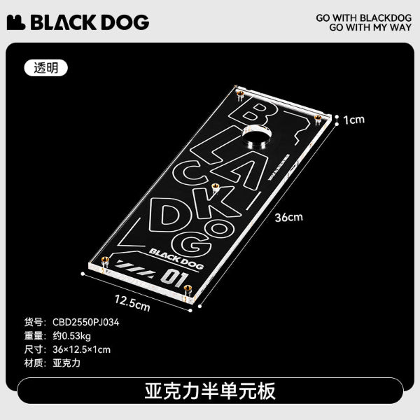 Papan Akrilik Single Unit IGT Blackdog CBD2550PJ033