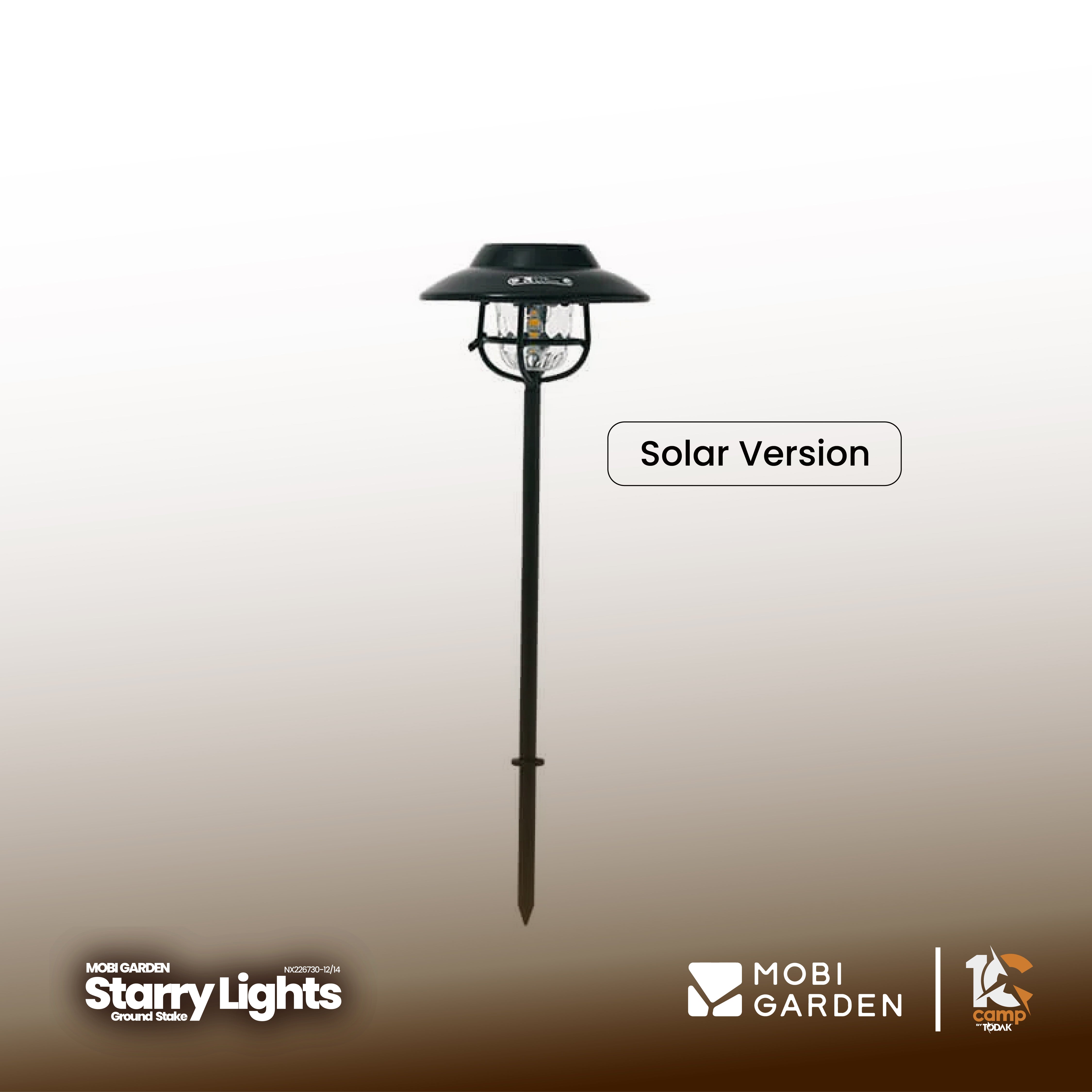 Lampu Tanah Camping Mobi Garden Star Wishing
