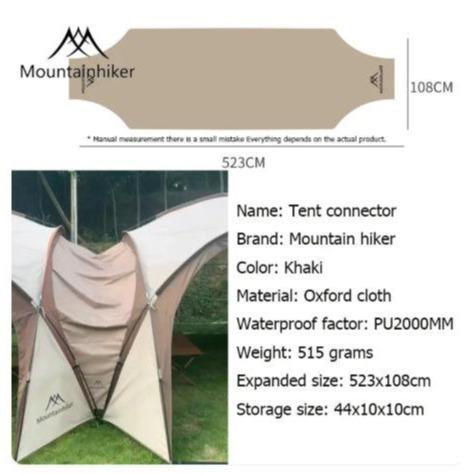 Kanopi Besar Manual Mountainhiker SZK381