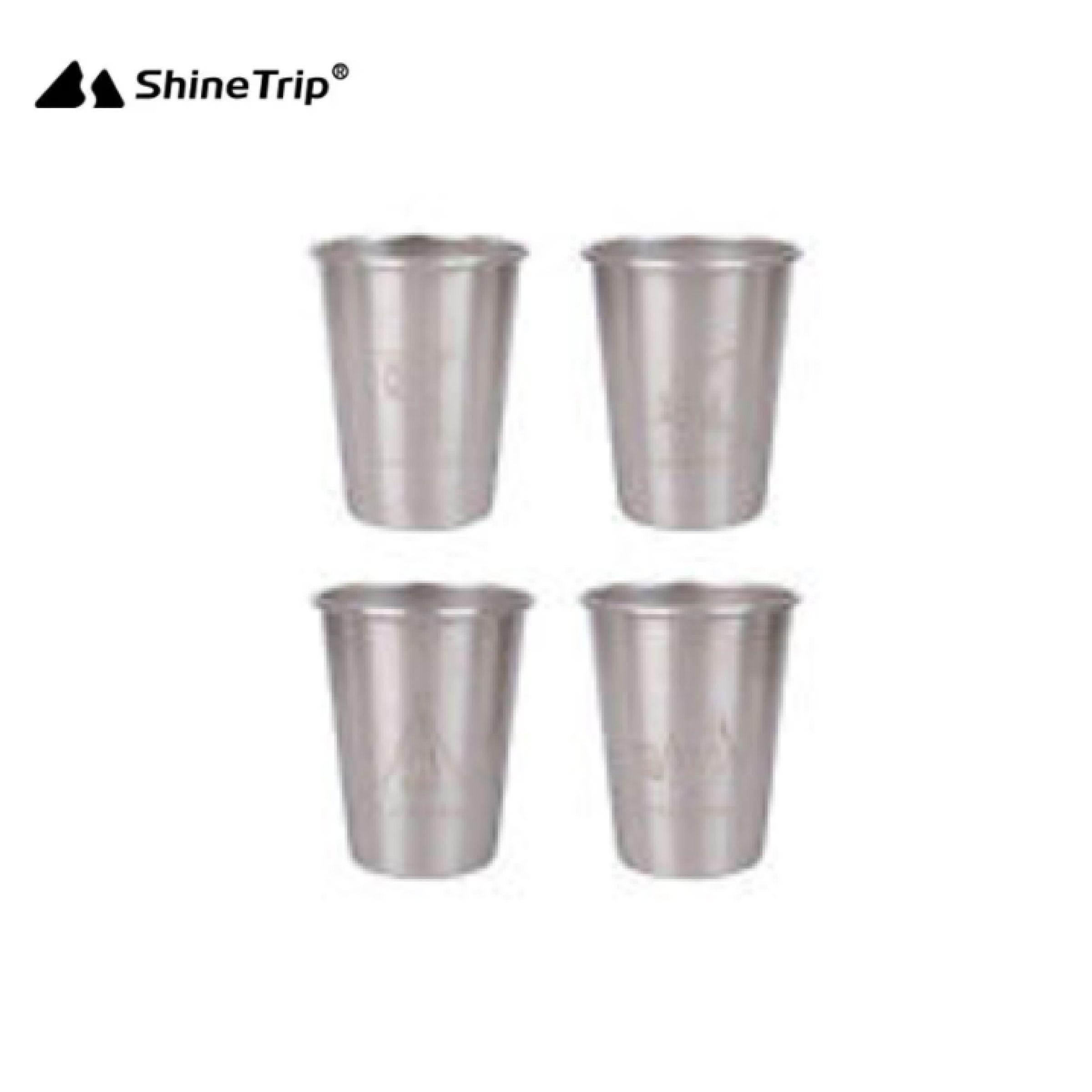 Set Cawan Stainless Steel Shinetrip Enjoy